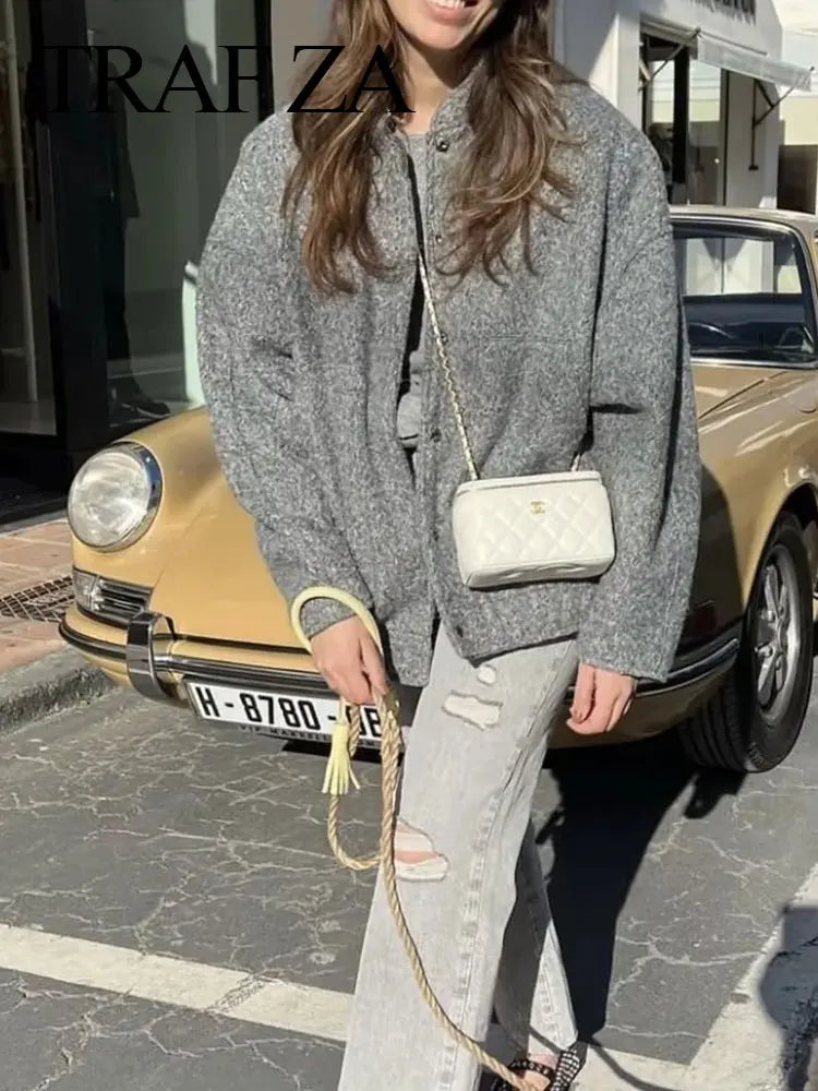Jaqueta Bomber Monocromática